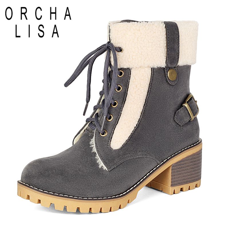 Crossfit Belt - ORCHA LISA Winter Snow Boots Round