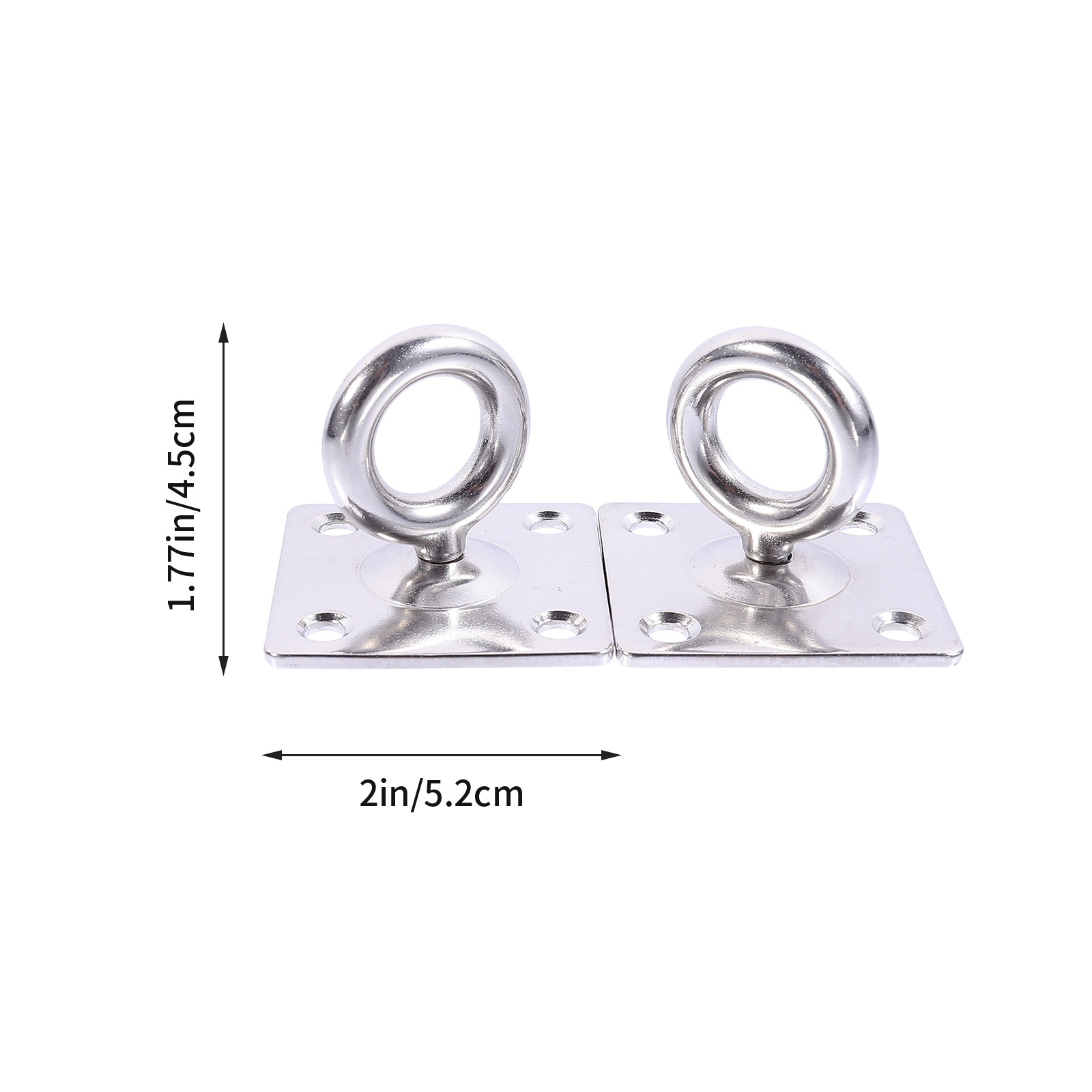 2Pcs Suspension Ceiling Hook M - Gymnastic Ring review and price
